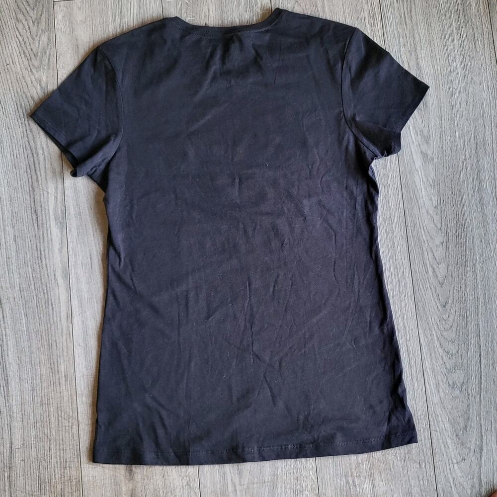 Cartel Ink Women's XL Cute af Tee Black White Graphic - Picture 6 of 7